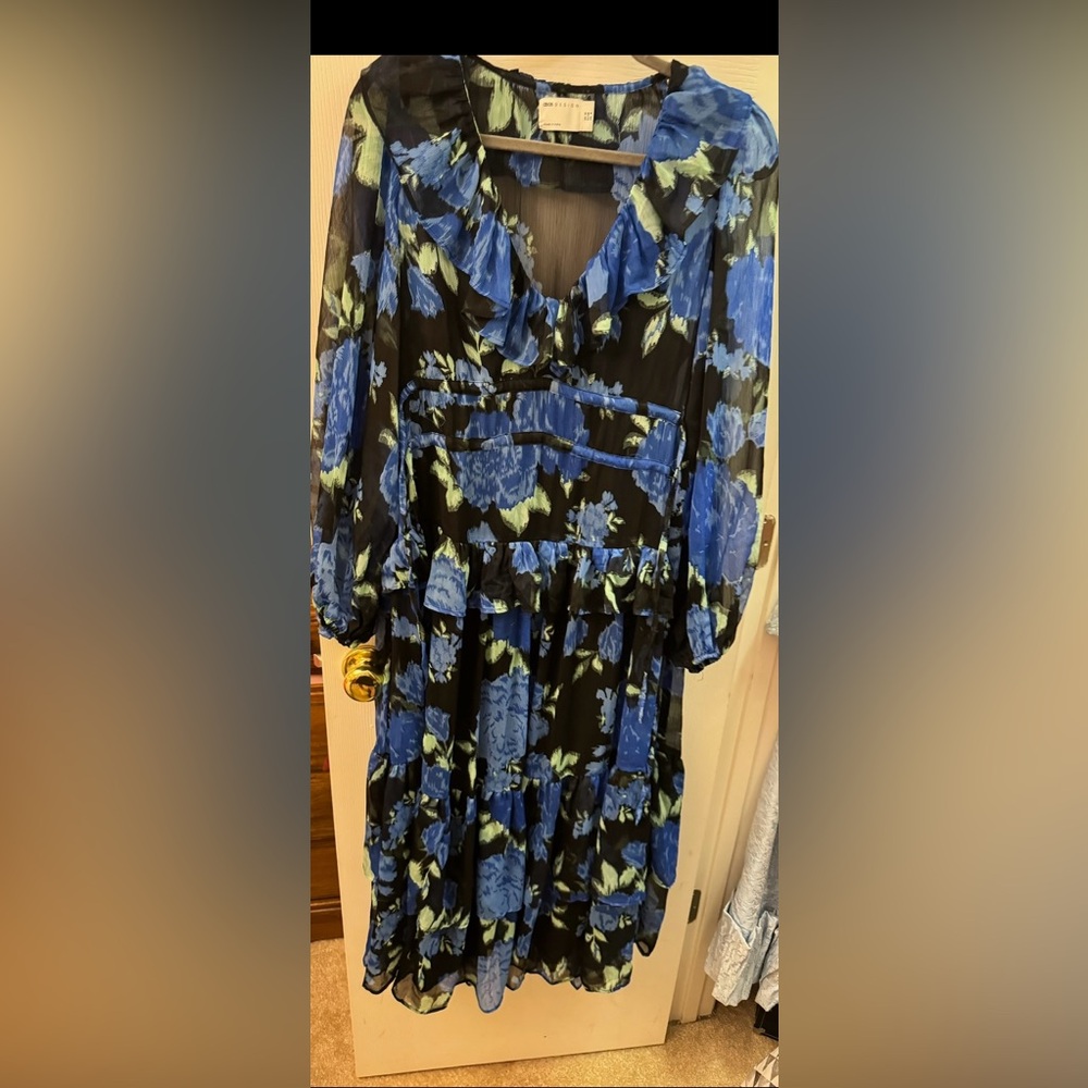 ASOS DESIGN tiered maxi dress Size 6